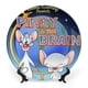 thumbnail image 1 of Pinky y Cerebro Plato decorativo de porcelana fina (bone china), plato decorativo de cerámica para hogar, oficina, soporte de pared, platos decorativos para dormitorio - 6 pulgadas (15 cm), 1 of 6