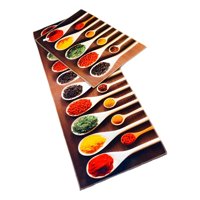 Genérico - Alfombra Cocina 2 Piezas Decorativa Antideslizante Jhn