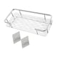 thumbnail image 4 of Estante Para Champú De Ducha, Organización De Ducha De Pared, Estantes De Ducha Para Dormitorios De Inodoro, Plata De Una Sola Capa, 4 of 5