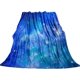 thumbnail image 2 of Galaxy Throw Blanket Soft Lightweight Flannel Fleece Blanket with Space Blue Nebula Stars Print Pattern for Couch Sofa Bed Travel All Season Decor Blanket for Kids Boys Adult Single, 2 of 5
