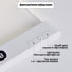 thumbnail image 4 of Lámpara de lectura DENEZE blanca, LED inteligente recargable, 4 of 7