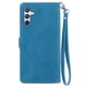 thumbnail image 3 of Para Samsung Galaxy A57 5G Funda de 6.7 Pulgadas, Billetera para Mujer Hombres, Duradera de Cuero PU Magnética con Tapa, Correa de Cordón, Correa de Muñeca con Cierre, Tarjetero, Billetera, Funda, 3 of 9