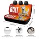 thumbnail image 2 of Perro Bolt-theme Car Rear Seat Covers Back Elastic Flexible Car Seat Covers Decorative Fits Most Cars 120x59x76cm, 2 of 6