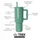 thumbnail image 2 of Vaso térmico Simple Modern Trek de acero inoxidable aislado de 1,2 L, 2 of 9