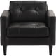thumbnail image 4 of Sofa Retro 3 Cuerpos 1-1 Pu Negro, 4 of 5