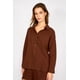 thumbnail image 4 of Camisa Algodón Sara Chocolate cafe L, 4 of 5