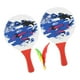 thumbnail image 2 of Juego De Raquetas De Bádminton, Volantes De Plumas De Fitness Para Principiantes En Interiores Y Playas, 2 of 3
