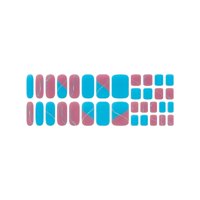 Tiolla - Uñas Sticker Efecto Gel Ensemble