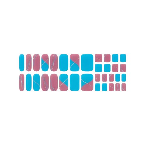 Tiolla - Uñas Sticker Efecto Gel Ensemble