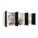 thumbnail image 3 of Mueble Superior De Cocina 6 Puertas 150x60x31,5 Cm Negro Y Blanco, 3 of 12