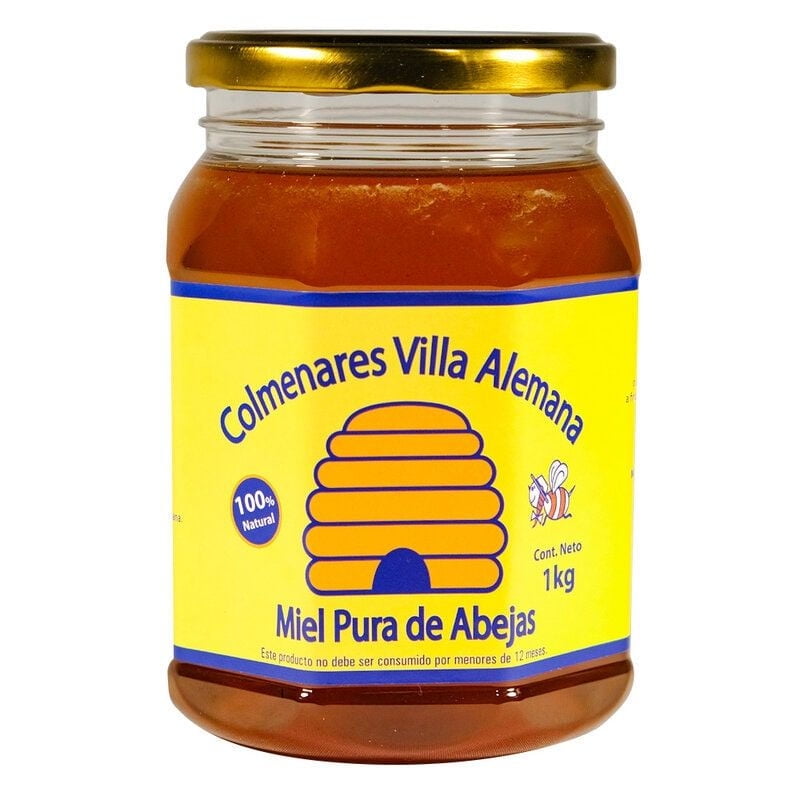 Miel De Abeja Frasco 1 Kg Colmenares