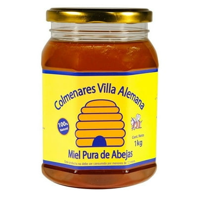 Miel De Abeja Frasco 1 Kg Colmenares