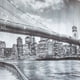 thumbnail image 2 of Set  Cortina de baño Brooklyn Bridge 180x180 cms, 2 of 4
