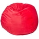 thumbnail image 1 of Pouf Pera Rosada Felpa 100x120x120 cm, 1 of 3