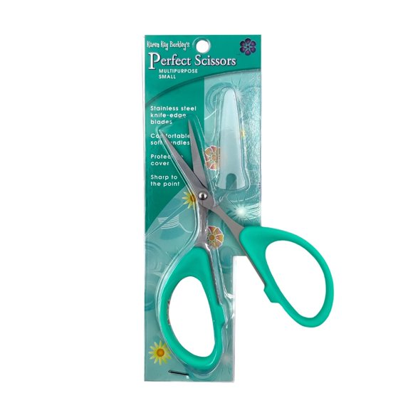 Tijeras Karen Kay Buckley 11 cm Turquesa Acero Inoxidable