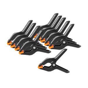 Bothyi - 10 Piezas De Abrazaderas De Clips De Fondo De 4 Pulgadas Para Soporte De Fondo, Estudios De Video Y Fotografía