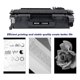 thumbnail image 2 of Cartucho de tóner de repuesto compatible con Amstech para HP 05A CE505A, negro, paquete de 2, 2 of 9
