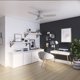 thumbnail image 3 of Ventilador de Techo Hunter Presto 44" 3 Aspas Gris Paloma con Control de Pared, 3 of 9