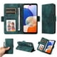 thumbnail image 1 of Carcasa FOXDOCK Samsung Galaxy A14 5G de cuero PU, diseño acolchado clásico, protección contra caídas y rayones, 1 of 5