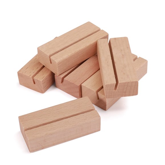 Portatarjetas de lugar WILLOWDALE 5,5 cm Pack de 6 de madera