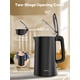 thumbnail image 4 of Tetera eléctrica Yoochu 1,7 L acero inoxidable negro, 4 of 6