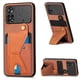 thumbnail image 1 of Funda Resistente para Xiaomi Poco X4 Pro 5G con Tarjetero y Soporte, Diseño Magnético Marrón, 1 of 5