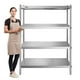 thumbnail image 2 of Estante 4 Bandejas lisas 120x50x180 cm. Acero Inox, 2 of 8