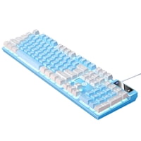 Bothyi - Teclado De Juego Usb Respuesta Rápida Wired Cómodo Para Pc De Computadora