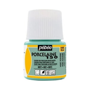 Pebeo - 123 Mate Verde Pastel Porcelaine 150 De 45 Ml