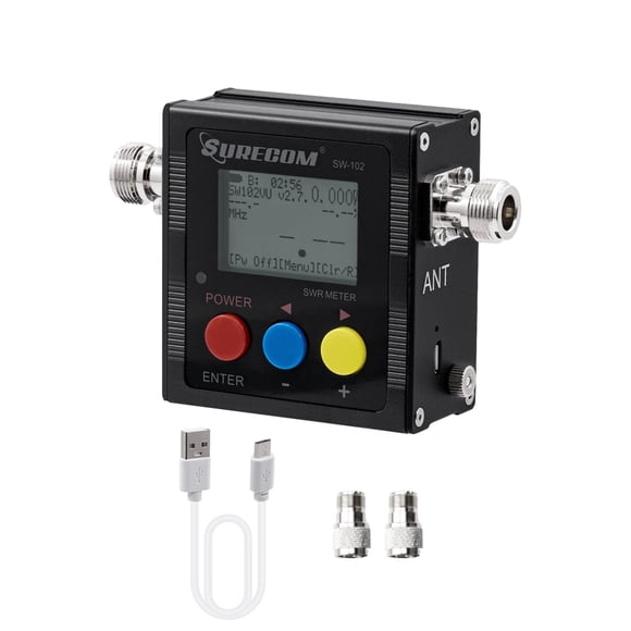 Medidor de potencia de antena y ROE Mcbazel Surecom SW-102 VHF/UHF