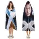 thumbnail image 3 of Wolverine X-men Manta Capa con Capucha Anti-Bolitas, Manta de Lana Ártica Suave, Manta Portátil de Felpa Ligera y Lujosa, Poncho para Siesta en Casa y Oficina, 100*130cm, 3 of 6