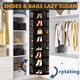 thumbnail image 3 of Organizador giratorio negro de 8 niveles para zapatos SpaceAid, 3 of 7
