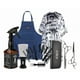 thumbnail image 1 of Pack De Barberia Peluqueria Instrumentos Tijeras Capa Peines Blanco Art Barberia, 1 of 3