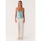 thumbnail image 4 of Crop Top Calipso XS Mostacillas Amarres Espalda, 4 of 5