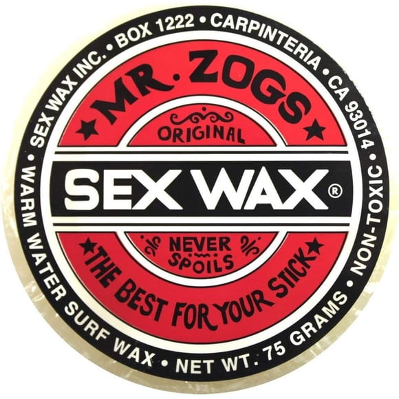Cera para Surf Mr Zogs Sexwax Agua Tibia 75 g Coconut