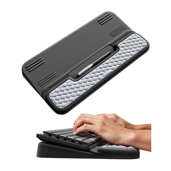 Reposamuñecas Vaydeer con Soporte para Teclado y Almohadilla de Espuma de Memoria