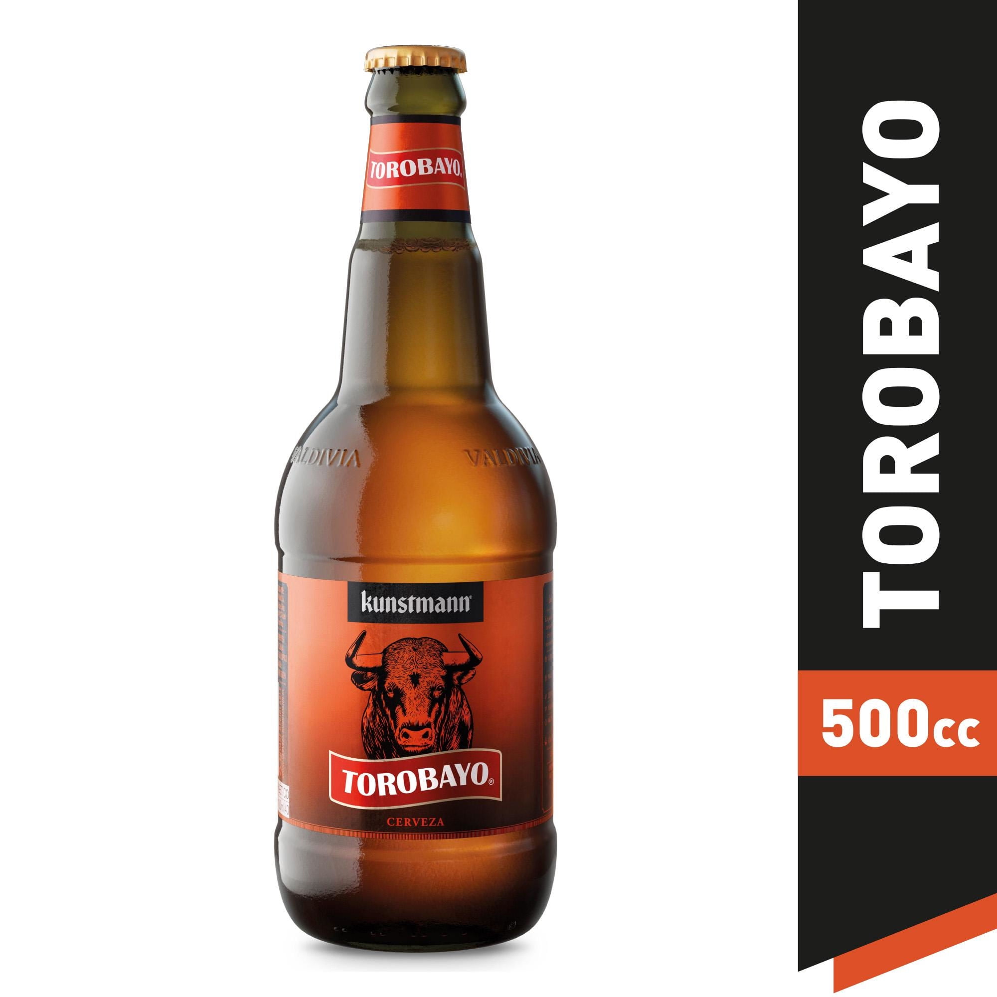 Cerveza Lager Torobayo 5° Botella 500 ml Kunstmann