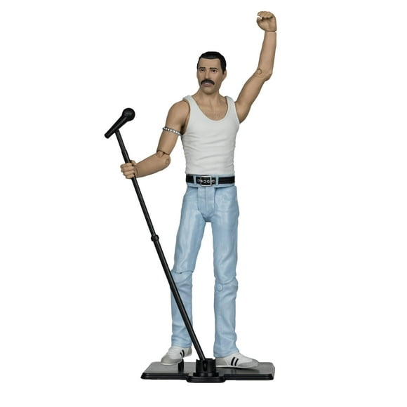 Figura de acción McFarlane Toys Music Maniacs Rock Freddie Mercury