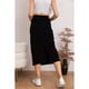 thumbnail image 4 of Falda Larga Mujer Cargo Tiro Alto Jeans Full Elasticada 6018, 4 of 4
