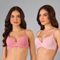 Pack 2X Sosten Perfect Cover Micro Flores Mujer 25631-273