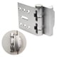 thumbnail image 1 of Teclado plateado sin llave FlipLok con cerradura de puerta de alta seguridad, 1 of 7