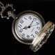 thumbnail image 5 of Reloj de bolsillo Tiong 4,5 cm de cuarzo con cadena y diseño Árbol de la Vida, 5 of 9