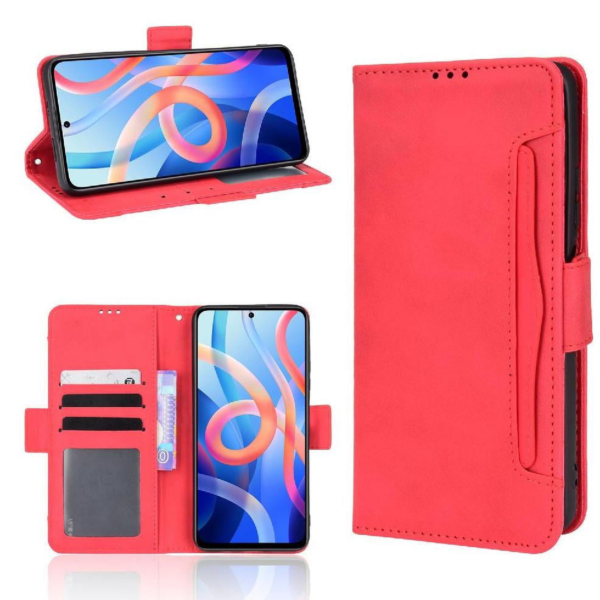 Foxdock - Funda Cartera Magnética Para Xiaomi Redmi 10 5g- Tarjetero Desmontable, Cuero Pu, Soporte