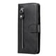 thumbnail image 3 of Funda con Cremallera para Xiaomi Poco M6 Pro 5G, Carcasa Cartera de Cuero PU con Soporte y Tarjetero, 3 of 6