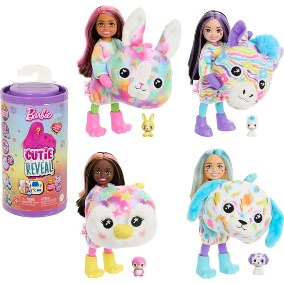 Muñeca Barbie Cutie Reveal Chelsea con accesorios Color Dream