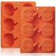 thumbnail image 1 of Molde de silicona HKNMTT Calabaza 6 cavidades - Pack de 2, 1 of 6