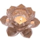 thumbnail image 2 of Portavela de vidrio diseño flor, 2 of 3