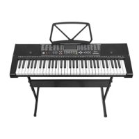 Importclick - Teclado Piano Electrónico Musical 61 Teclas + Funda + Atril