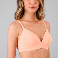 Sosten Liso Sin Arco Flores Mujer 4982-243