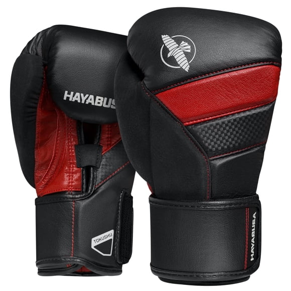 Guantes de boxeo Hayabusa T3 16 oz Negro/Rojo